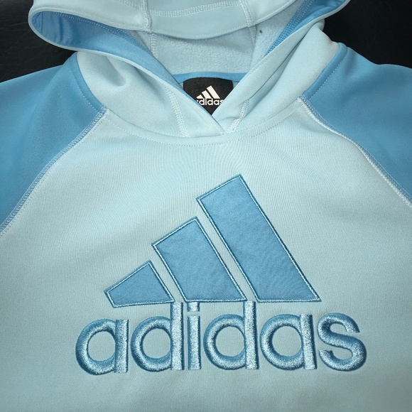 Adidas warm hooded sweat shirt Kids M (10-12) - Picture 2 of 8